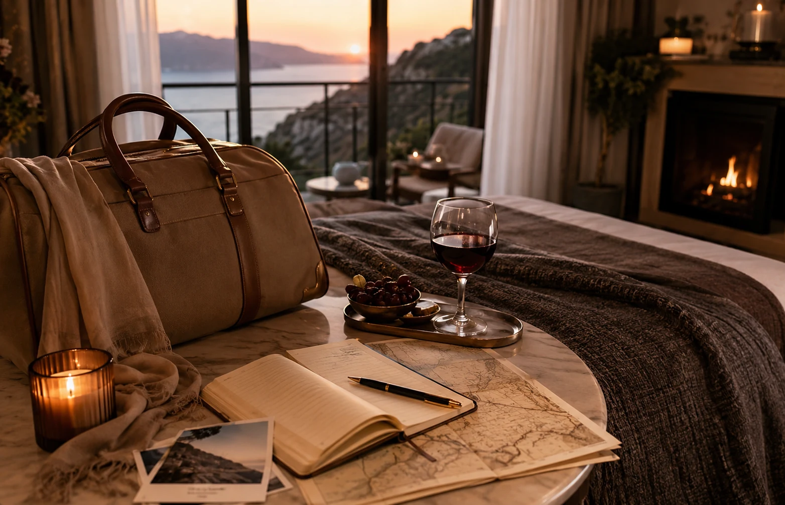 Two-night escape planning scene